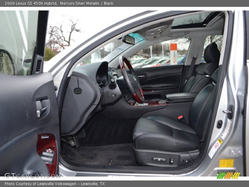  2009 GS 450h Hybrid Black Interior