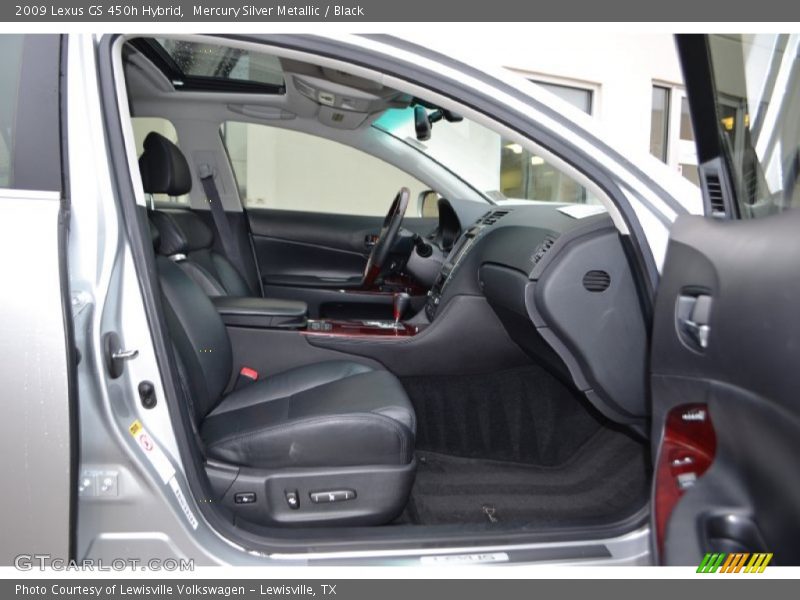  2009 GS 450h Hybrid Black Interior