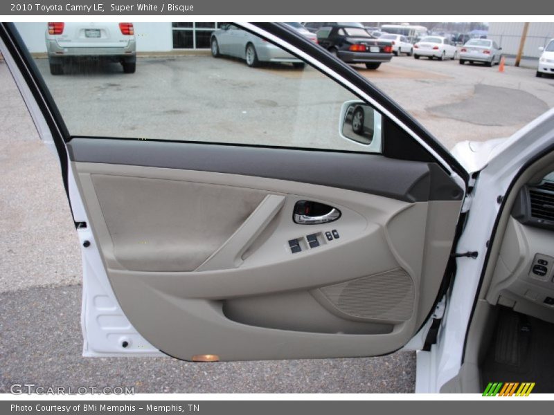 Super White / Bisque 2010 Toyota Camry LE