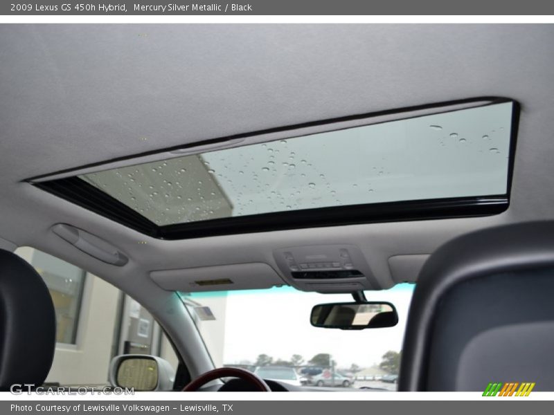 Mercury Silver Metallic / Black 2009 Lexus GS 450h Hybrid