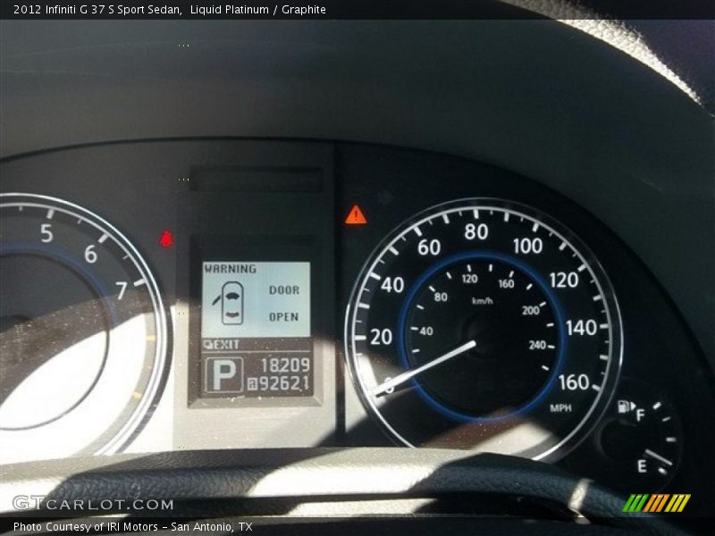 Liquid Platinum / Graphite 2012 Infiniti G 37 S Sport Sedan