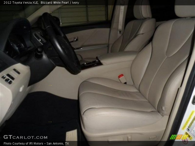 Blizzard White Pearl / Ivory 2012 Toyota Venza XLE