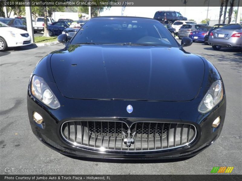 Nero (Black) / Nero 2010 Maserati GranTurismo Convertible GranCabrio