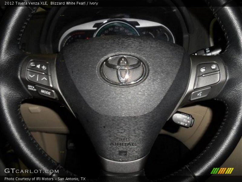 Blizzard White Pearl / Ivory 2012 Toyota Venza XLE
