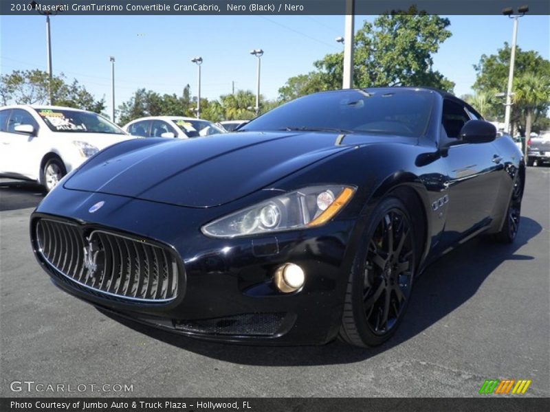 Nero (Black) / Nero 2010 Maserati GranTurismo Convertible GranCabrio