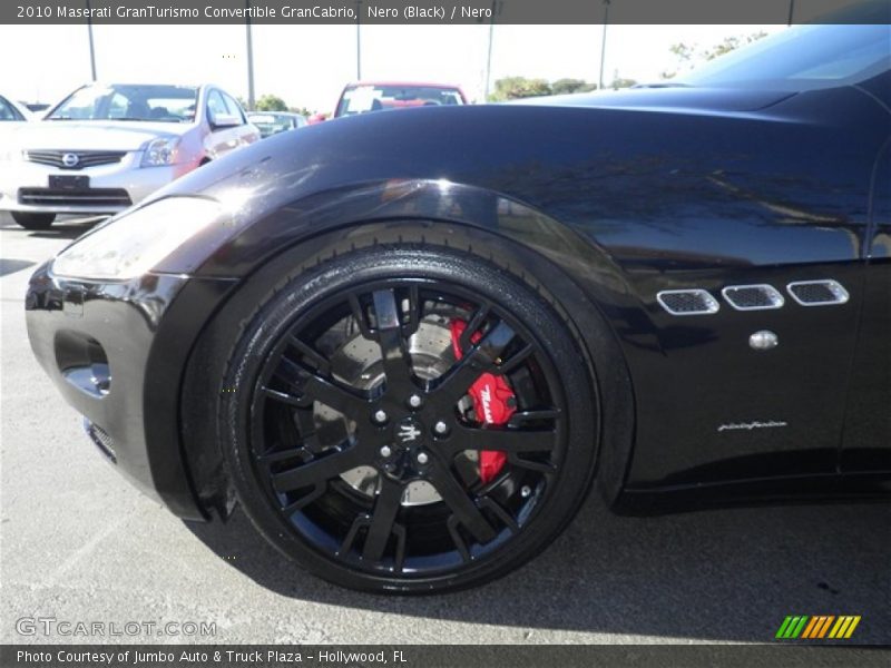 Nero (Black) / Nero 2010 Maserati GranTurismo Convertible GranCabrio