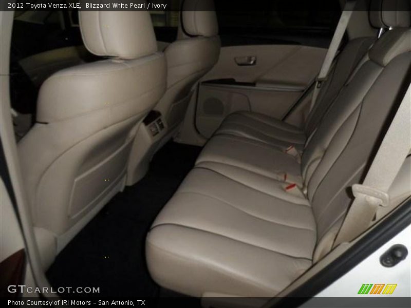 Blizzard White Pearl / Ivory 2012 Toyota Venza XLE