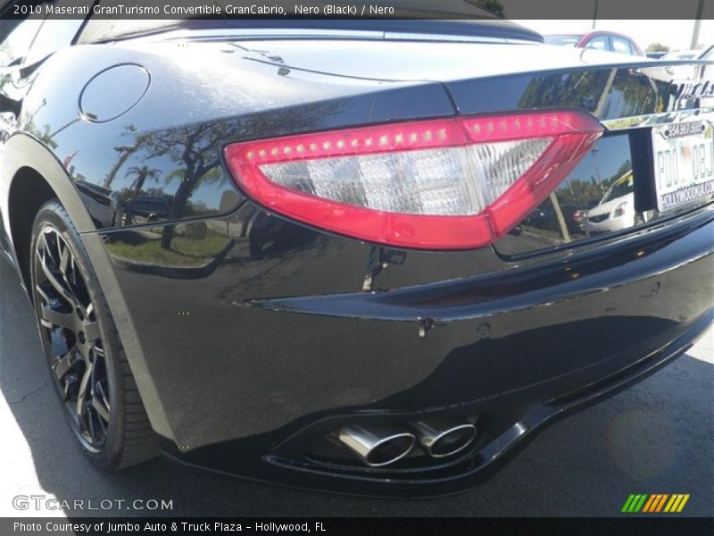 Nero (Black) / Nero 2010 Maserati GranTurismo Convertible GranCabrio