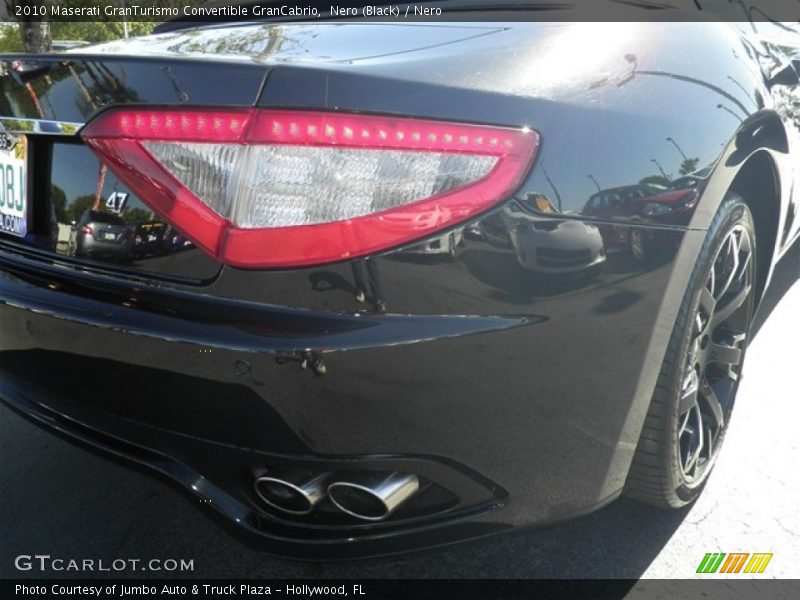 Nero (Black) / Nero 2010 Maserati GranTurismo Convertible GranCabrio