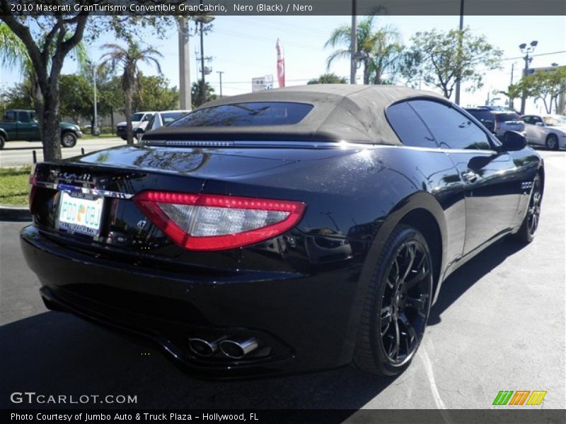 Nero (Black) / Nero 2010 Maserati GranTurismo Convertible GranCabrio