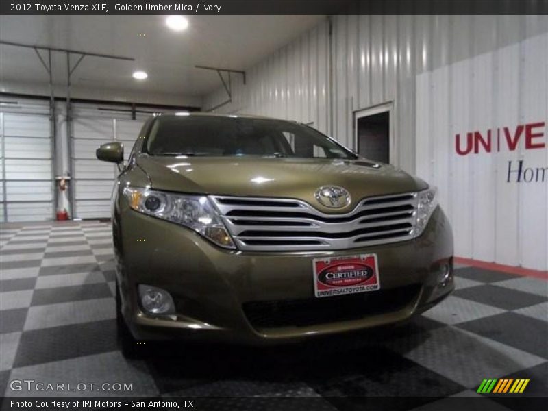 Golden Umber Mica / Ivory 2012 Toyota Venza XLE