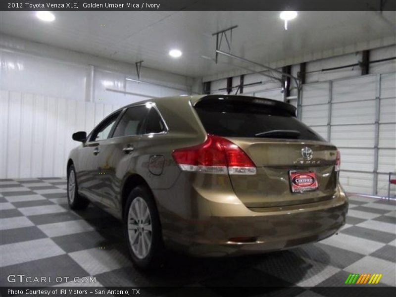 Golden Umber Mica / Ivory 2012 Toyota Venza XLE