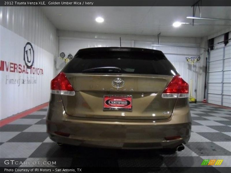Golden Umber Mica / Ivory 2012 Toyota Venza XLE
