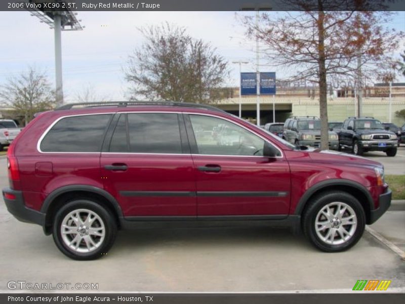 Ruby Red Metallic / Taupe 2006 Volvo XC90 2.5T