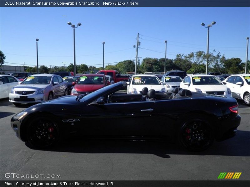 Nero (Black) / Nero 2010 Maserati GranTurismo Convertible GranCabrio