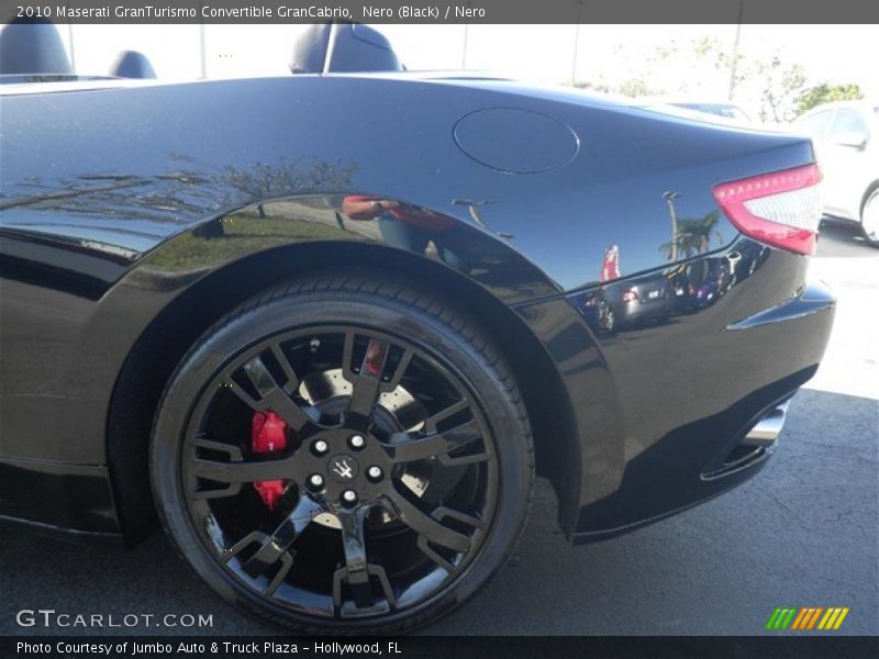 Nero (Black) / Nero 2010 Maserati GranTurismo Convertible GranCabrio