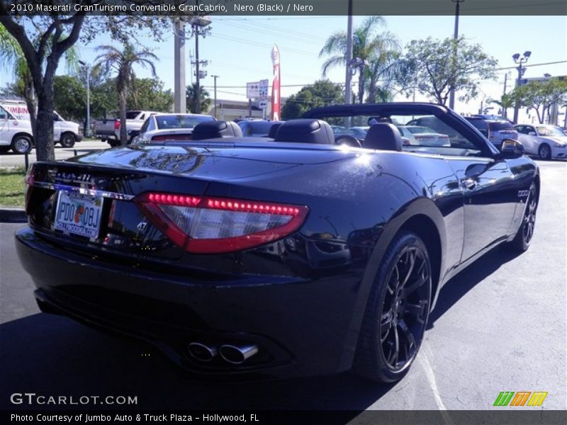 Nero (Black) / Nero 2010 Maserati GranTurismo Convertible GranCabrio