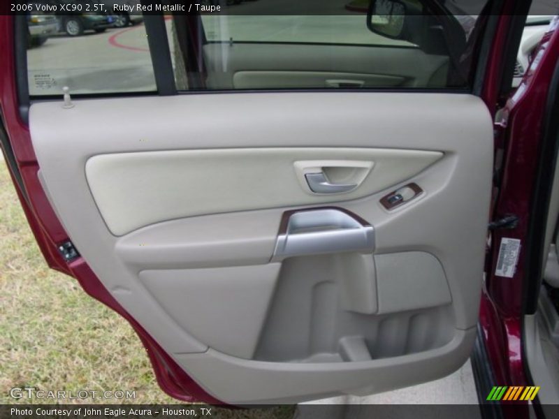 Ruby Red Metallic / Taupe 2006 Volvo XC90 2.5T