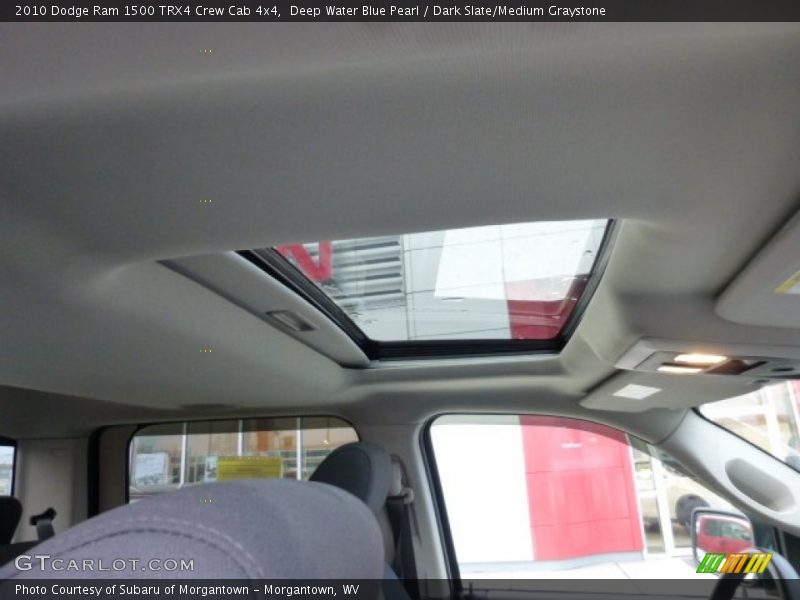 Deep Water Blue Pearl / Dark Slate/Medium Graystone 2010 Dodge Ram 1500 TRX4 Crew Cab 4x4