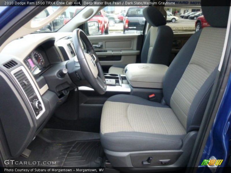 Deep Water Blue Pearl / Dark Slate/Medium Graystone 2010 Dodge Ram 1500 TRX4 Crew Cab 4x4