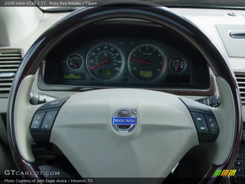 Ruby Red Metallic / Taupe 2006 Volvo XC90 2.5T