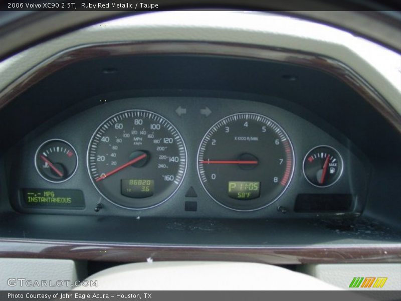 Ruby Red Metallic / Taupe 2006 Volvo XC90 2.5T