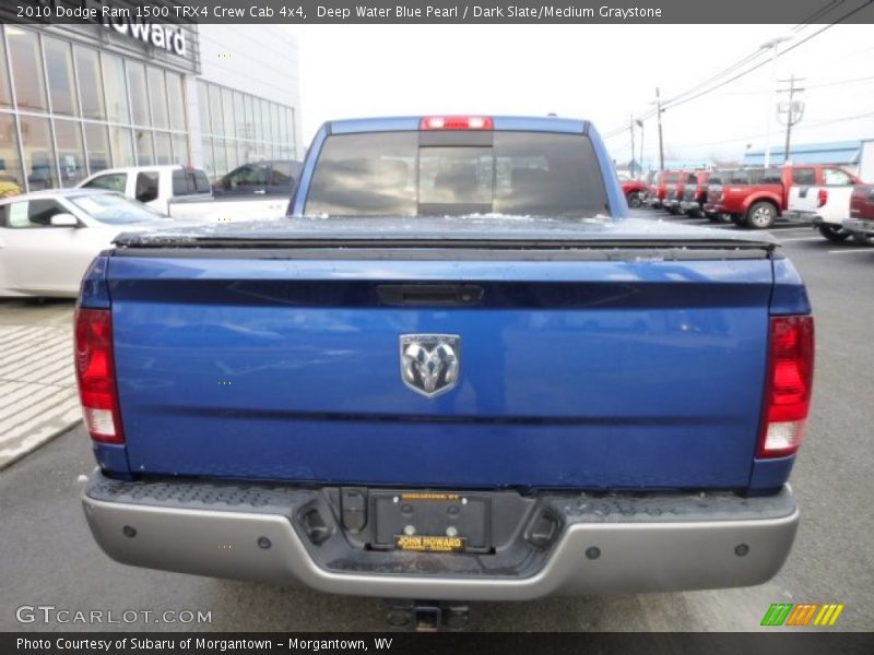 Deep Water Blue Pearl / Dark Slate/Medium Graystone 2010 Dodge Ram 1500 TRX4 Crew Cab 4x4