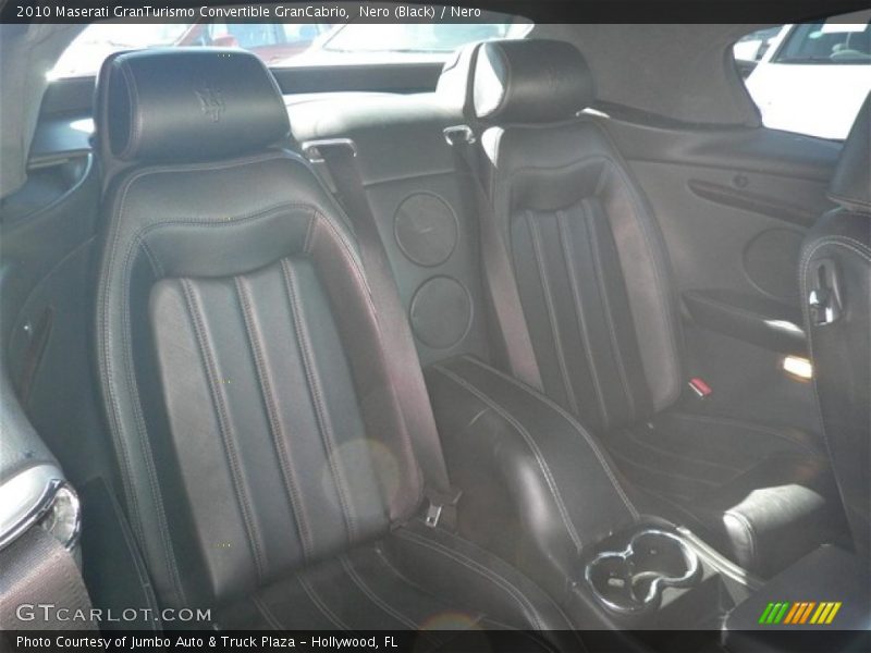 Nero (Black) / Nero 2010 Maserati GranTurismo Convertible GranCabrio