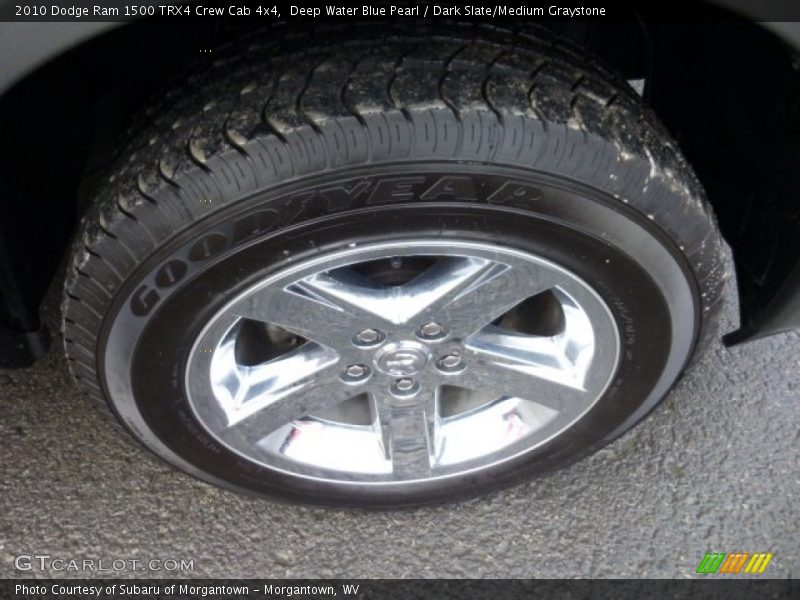 Deep Water Blue Pearl / Dark Slate/Medium Graystone 2010 Dodge Ram 1500 TRX4 Crew Cab 4x4