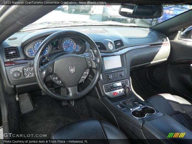 Nero Interior - 2010 GranTurismo Convertible GranCabrio 