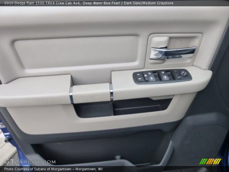 Deep Water Blue Pearl / Dark Slate/Medium Graystone 2010 Dodge Ram 1500 TRX4 Crew Cab 4x4