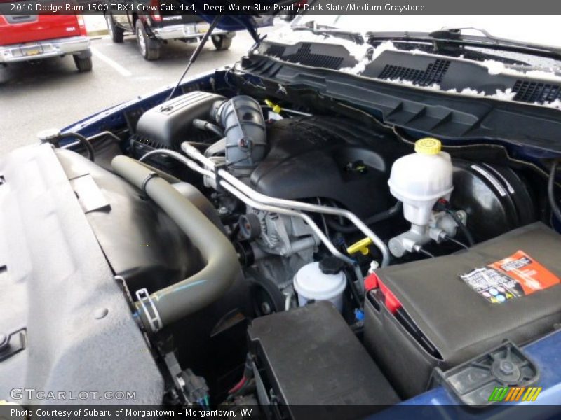 Deep Water Blue Pearl / Dark Slate/Medium Graystone 2010 Dodge Ram 1500 TRX4 Crew Cab 4x4