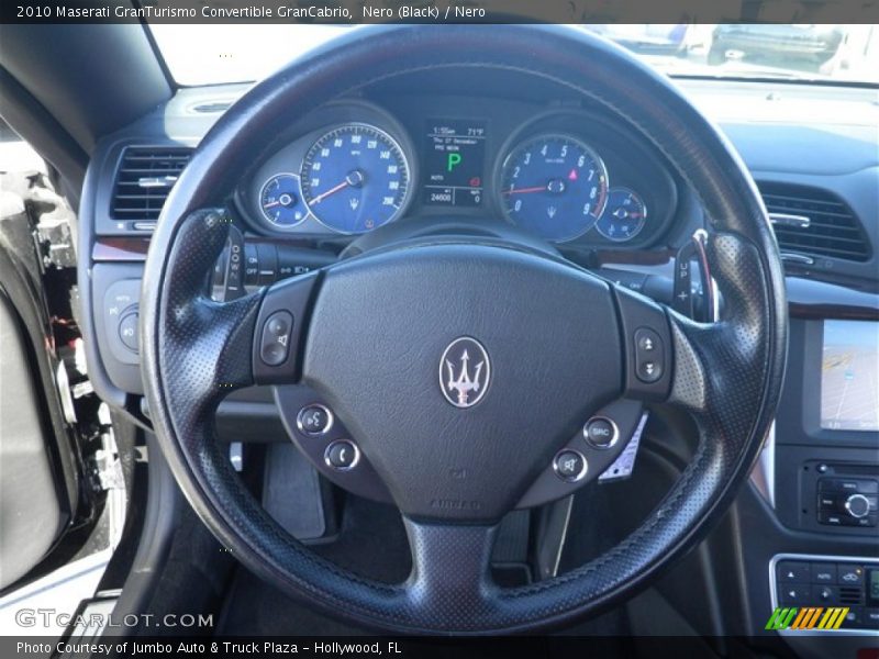  2010 GranTurismo Convertible GranCabrio Steering Wheel