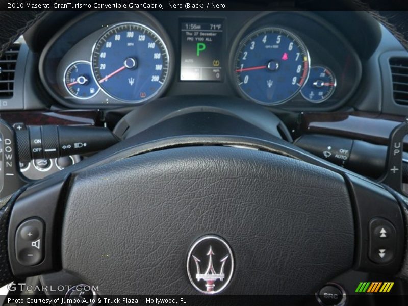  2010 GranTurismo Convertible GranCabrio GranCabrio Gauges