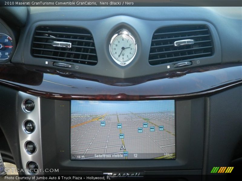 Navigation of 2010 GranTurismo Convertible GranCabrio