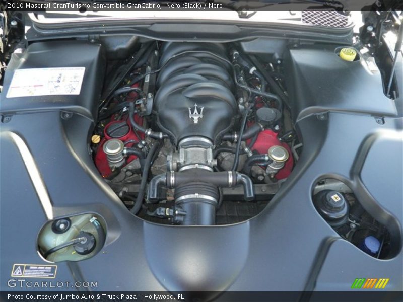  2010 GranTurismo Convertible GranCabrio Engine - 4.7 Liter DOHC 32-Valve VVT V8