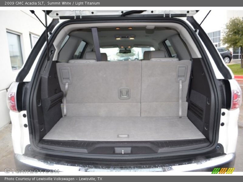 Summit White / Light Titanium 2009 GMC Acadia SLT