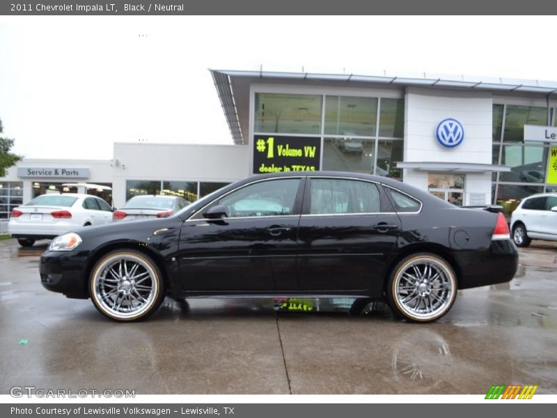 Black / Neutral 2011 Chevrolet Impala LT