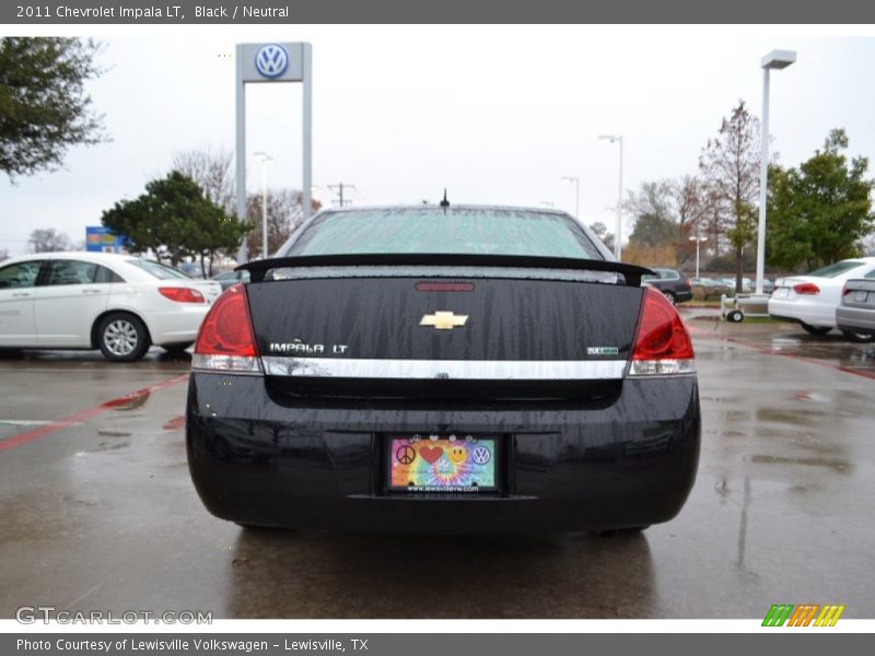 Black / Neutral 2011 Chevrolet Impala LT
