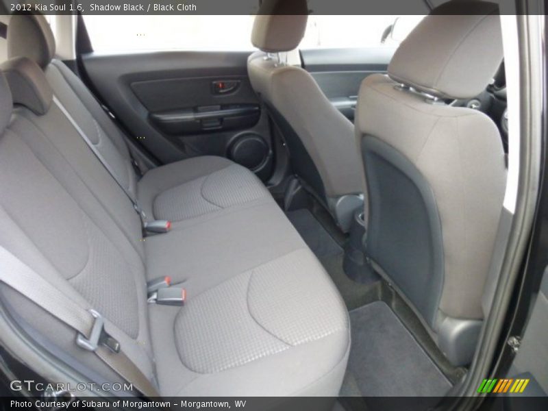 Shadow Black / Black Cloth 2012 Kia Soul 1.6