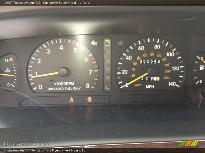 Cashmere Beige Metallic / Ivory 1997 Toyota Avalon XLS