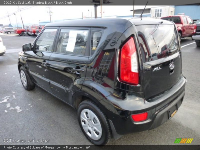 Shadow Black / Black Cloth 2012 Kia Soul 1.6