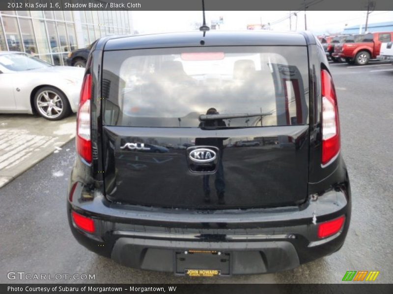 Shadow Black / Black Cloth 2012 Kia Soul 1.6