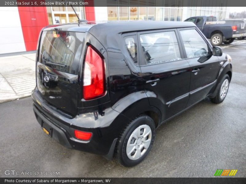 Shadow Black / Black Cloth 2012 Kia Soul 1.6