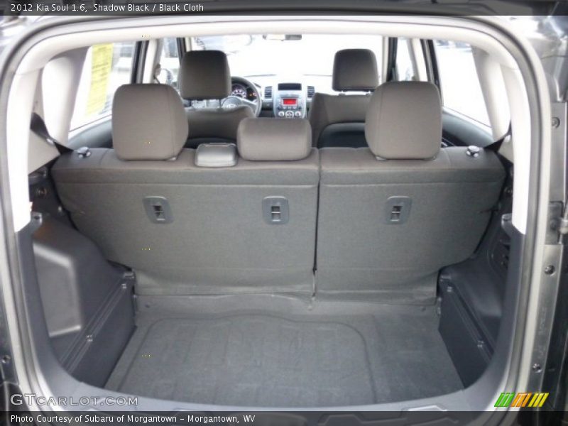 Shadow Black / Black Cloth 2012 Kia Soul 1.6