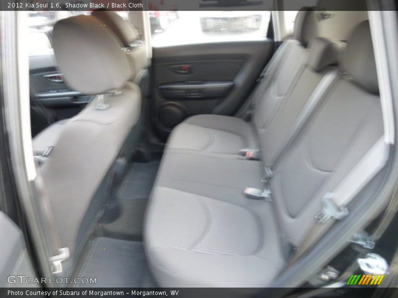 Shadow Black / Black Cloth 2012 Kia Soul 1.6