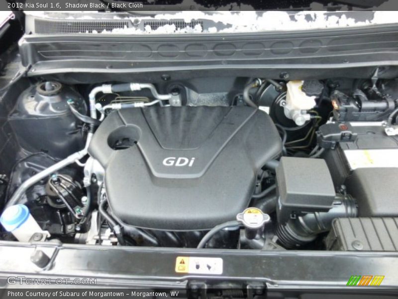 Shadow Black / Black Cloth 2012 Kia Soul 1.6