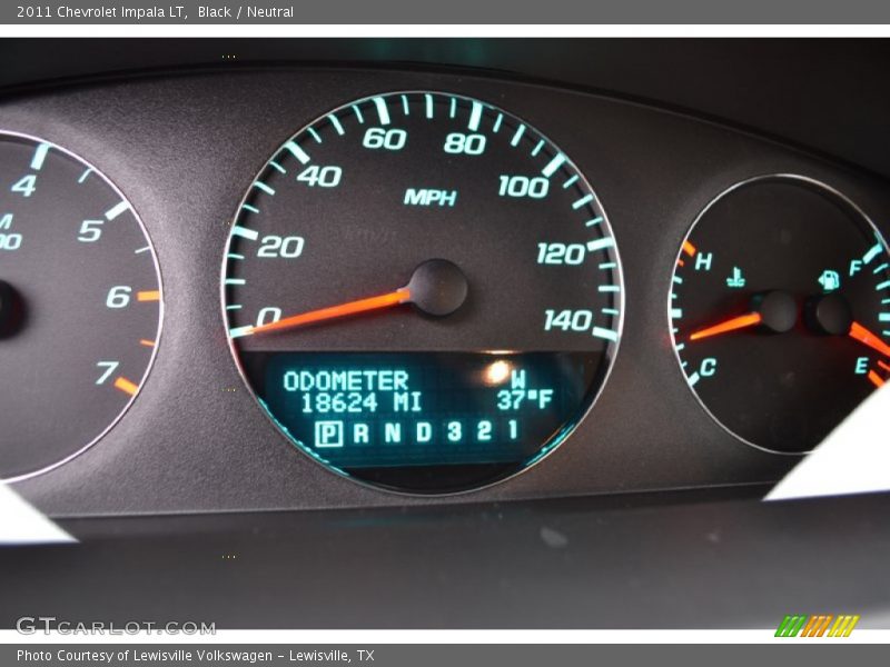 Black / Neutral 2011 Chevrolet Impala LT