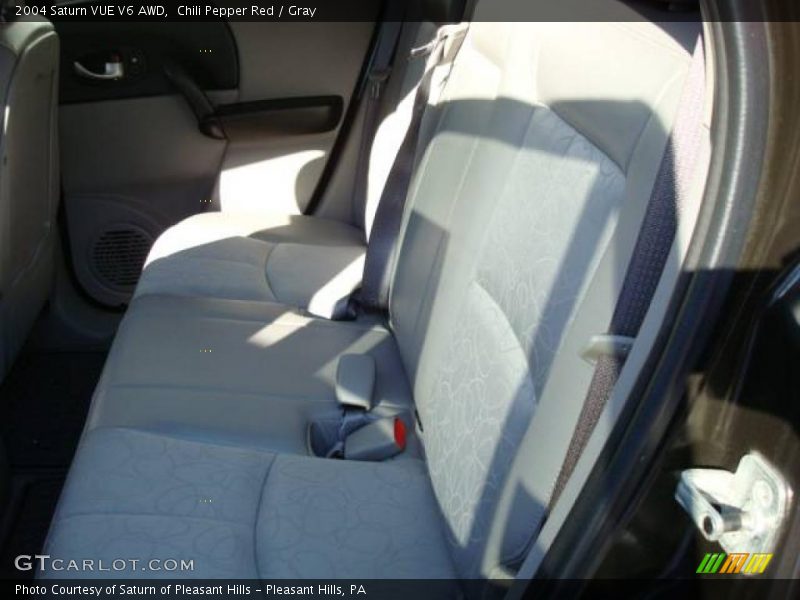 Chili Pepper Red / Gray 2004 Saturn VUE V6 AWD