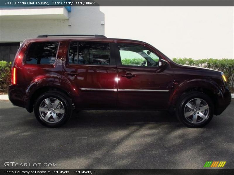 Dark Cherry Pearl / Black 2013 Honda Pilot Touring